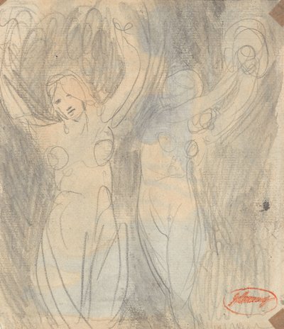 Két női alak alkotó: George Romney