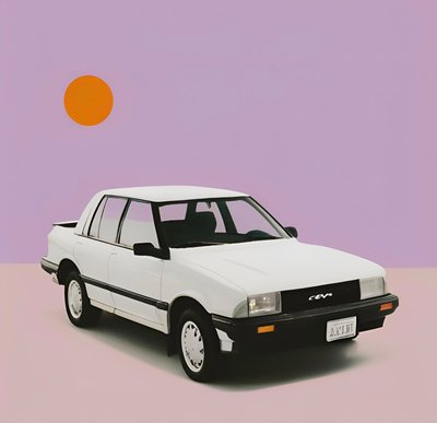 Minimalista Drive, 21. század (festmény) alkotó: George Rosaly