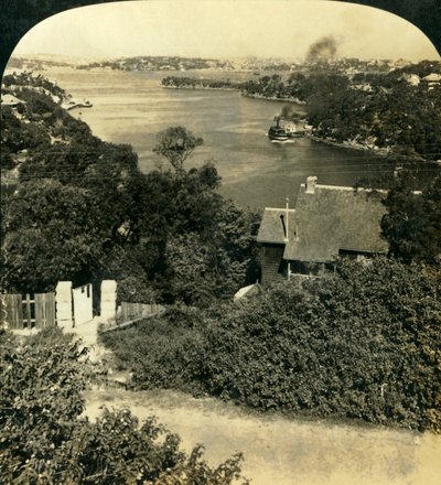 Mosmans Bay, Sydney, Ausztrália, 1909. alkotó: George Rose