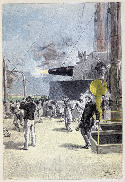 Az első ütés az üresen a toronytól kezdődik (277. oldal) Jules Verne "" L