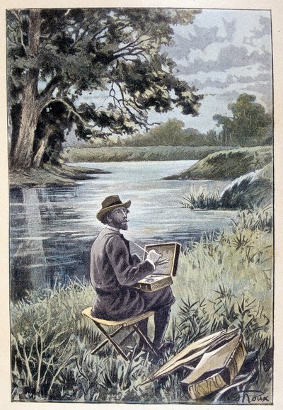 Süketnek kellett volna lenned, hogy ne halld a csapágyakat... (102. oldal) Jules Verne „Egy különc testamentumában” alkotó: George Roux