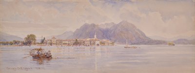 Isola dei Pescatori, Maggiore-tó alkotó: George Samuel Elgood