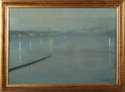 Dordrecht, Hollandia, éjjel alkotó: George Sauter