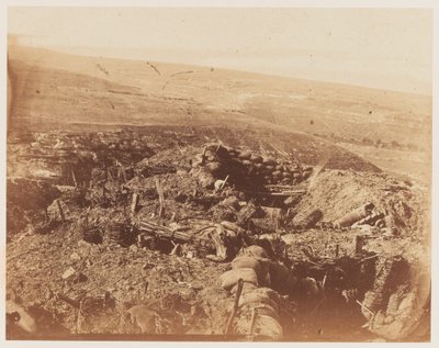 Kilátás a Redanról a Voroncov-szakadék felé nézve alkotó: George Shaw Lefevre