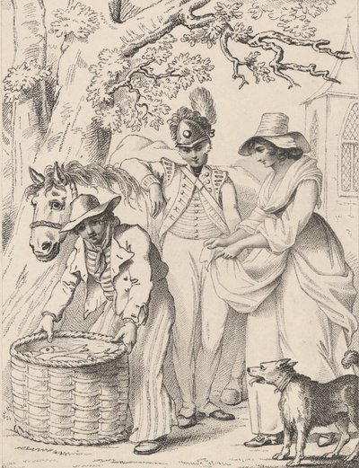 Szerelem első látásra, 1796. január 10. alkotó: George Shepheard