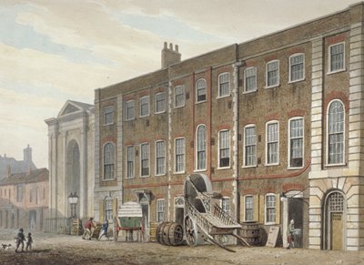 Portugal Street, Westminster, London, 1811 alkotó: George Shepherd