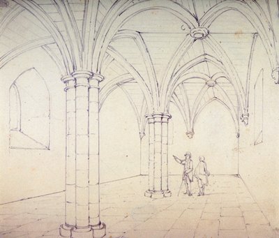 Szent Mihály kripta, Aldgate, London, 1820 alkotó: George Shepherd