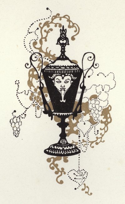 Illusztráció A boldog képmutatóhoz, Max Beerbohm (színes litó) alkotó: George Sheringham