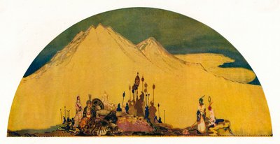 Maxen Wledig álma. Róma császára, 1914. alkotó: George Sheringham