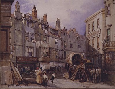 London utcai jelenet alkotó: George Sidney Shepherd