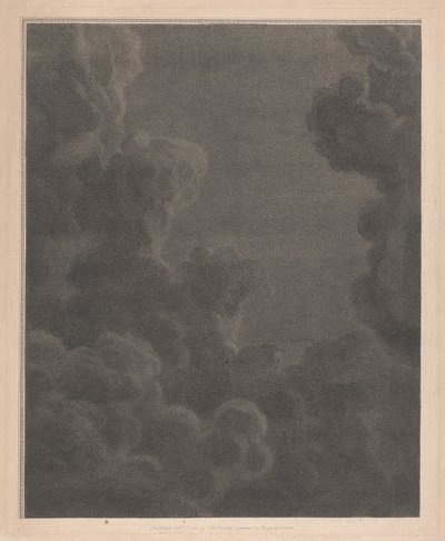 A kápolna nyugati ablaka, New College Oxford, felhők, a betlehem része alkotó: George Siegmund Facius