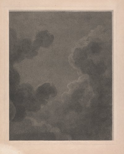 A kápolna nyugati ablaka, New College Oxford, felhők része a betlehemről alkotó: George Siegmund Facius
