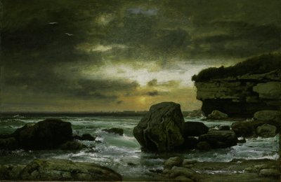 Egy tengerészgyalogos, 1874-75 körül alkotó: George Snr. Inness