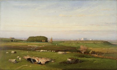 A római Campagnában alkotó: George Snr. Inness