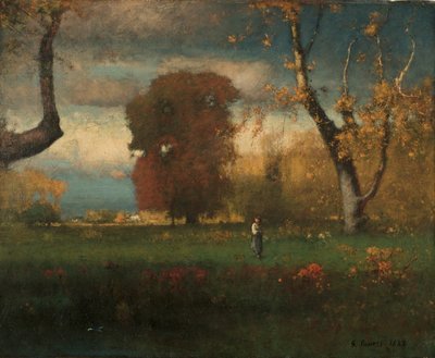 Tájkép alkotó: George Snr. Inness