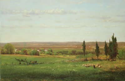 Eagleswood közelében, 1869 alkotó: George Snr. Inness