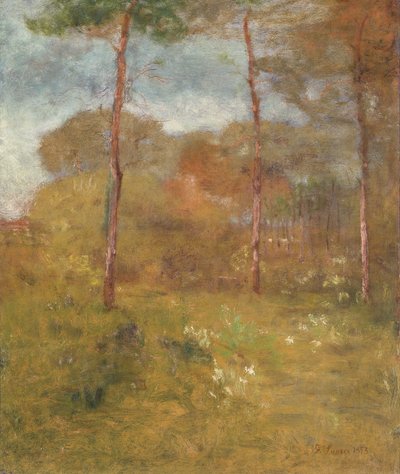 Orange Road, Tarpon Springs, 1893 körül (olaj, vászon) alkotó: George Snr. Inness
