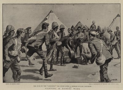 A harc éhes munka alkotó: George Soper