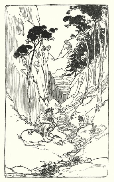 Helyszín: Sinis (kő) alkotó: George Soper