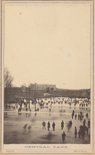 Central Park,1860-as évek (fotó) alkotó: George Stacy