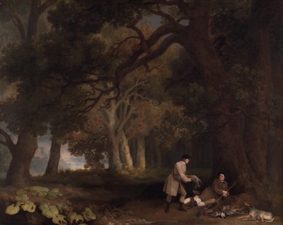 Nyugalom a forgatás után, 1770. alkotó: George Stubbs