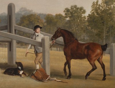 Részlet William Henry Cavendish-Bentincktől, Portland 3. hercegétől és öccsétől, Lord Edwardtól, 1767-68 (3089923 részlet) alkotó: George Stubbs