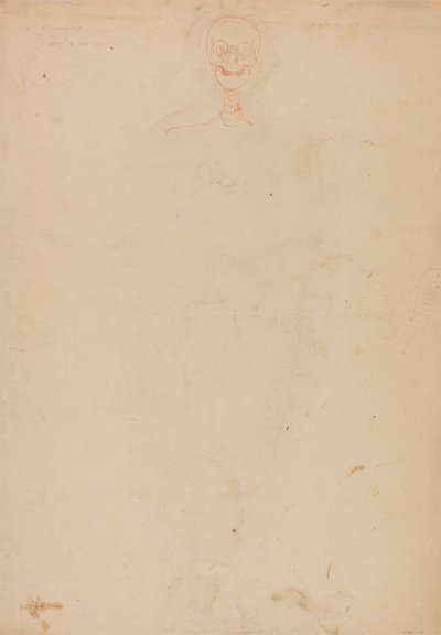 Emberi csontváz, elölnézet alkotó: George Stubbs