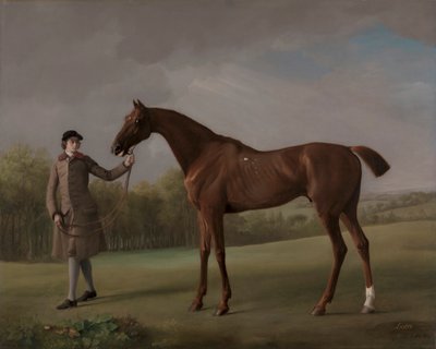 Csillogás, amelyet egy vőlegény tart alkotó: George Stubbs