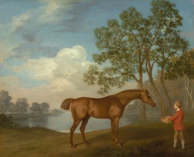 Tök egy istálló-legénnyel alkotó: George Stubbs