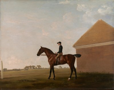 Turf, Jockey felfelé, a Newmarketben alkotó: George Stubbs