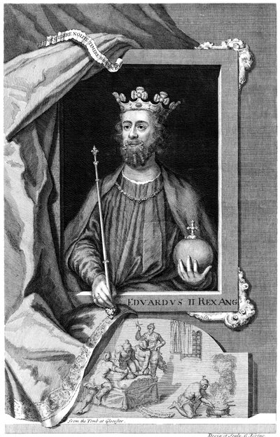 II. Edward Anglia. 18. század alkotó: George Vertue
