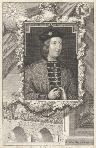 IV. Eduárd, Anglia és Franciaország királya, Írország ura alkotó: George Vertue