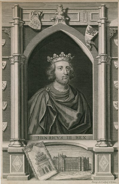 Henricus III Rex (metszet) alkotó: George Vertue