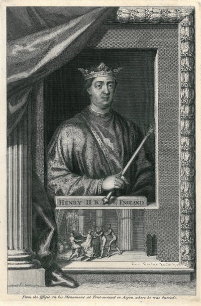 Henrik II alkotó: George Vertue