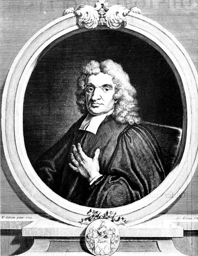 John Flamsteed, angol csillagász és pap, 1712 1725 alkotó: George Vertue