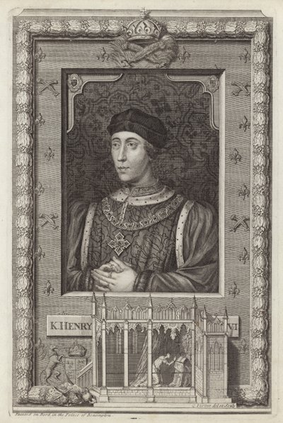 VI. Henrik király (metszet) alkotó: George Vertue