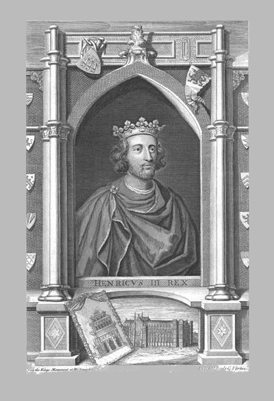 Henrik emlékműve, 1730-as évek. alkotó: George Vertue
