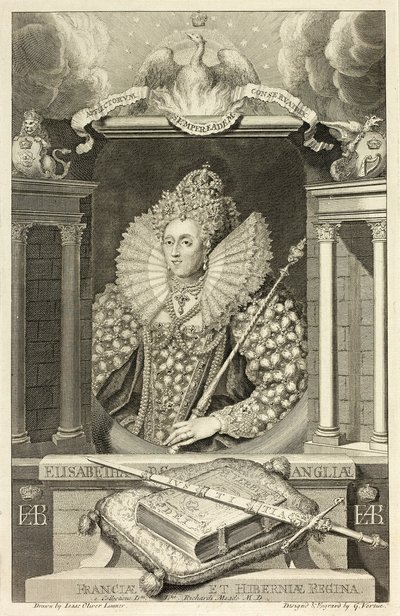 Erzsébet királyné I alkotó: George Vertue
