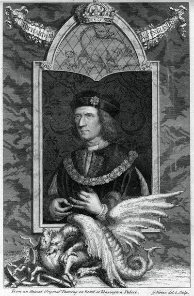 III. Richard angol, 18. század. alkotó: George Vertue
