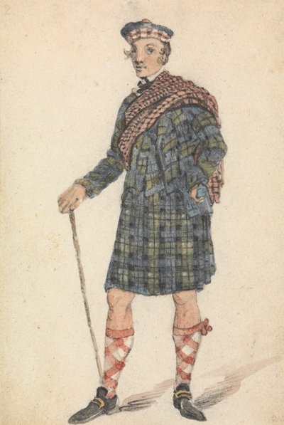 György bácsi felvidéki pásztorruhában alkotó: George Walker