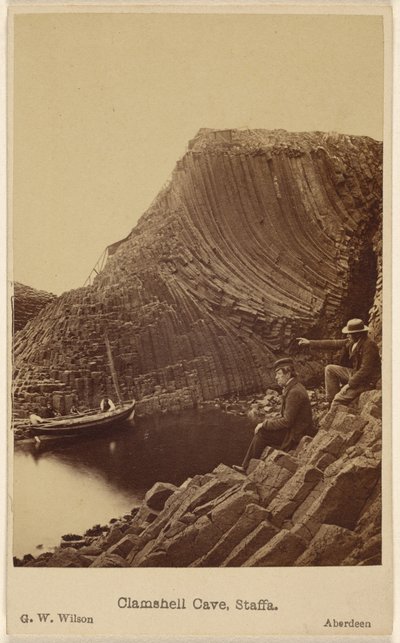 Kagylóbarlang, Staffa alkotó: George Washington Wilson