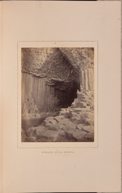 Fingal-barlang, Staffa alkotó: George Washington Wilson
