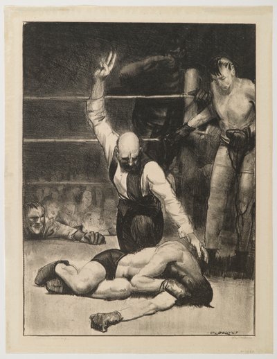 Kiszámolt 2. szám, 1921 alkotó: George Wesley Bellows