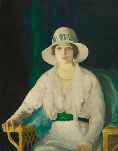 Florence Sittenham Davey Mrs. Randall Davey, 1914. alkotó: George Wesley Bellows