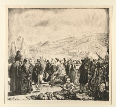Ír Vásár alkotó: George Wesley Bellows
