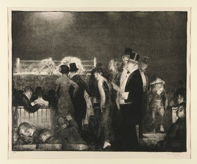 A nagy viadal előzményei, 8. sz alkotó: George Wesley Bellows