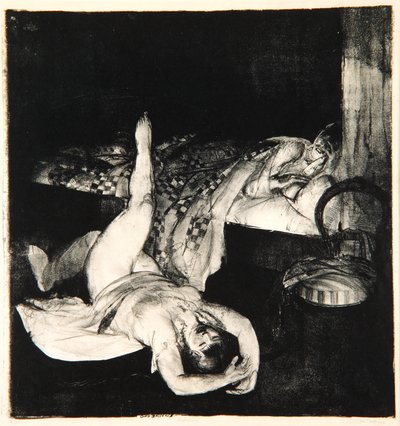 Reducing, második kő, 1916 alkotó: George Wesley Bellows