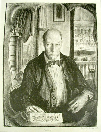 Önarckép alkotó: George Wesley Bellows
