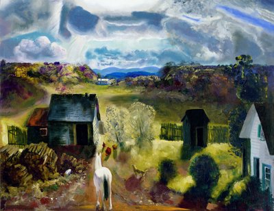 A Fehér Ló alkotó: George Wesley Bellows