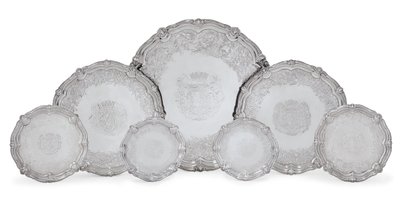 Salvers, a Leinster-szolgálat alkotó: George Wickes